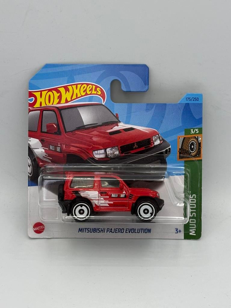 Hot Wheels Mitsubishi Pajero Evolution, Ophalen of Verzenden, Zo goed als nieuw, Auto