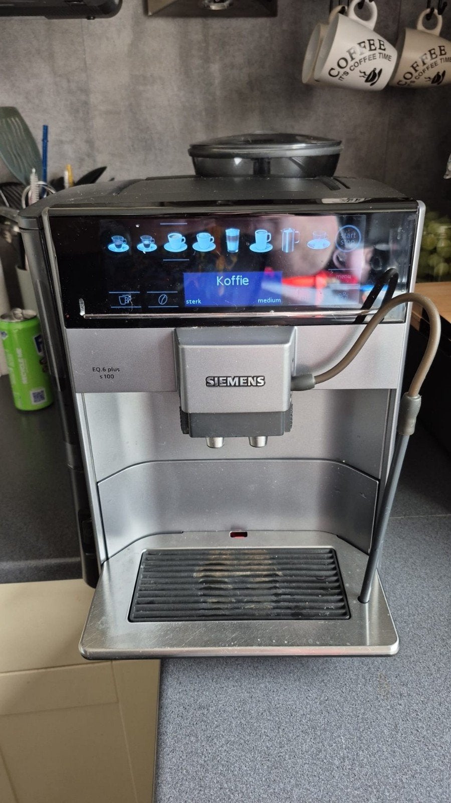 Siemens EQ6 plus s100, Witgoed en Apparatuur, Koffiezetapparaten, Ophalen, Koffiemachine