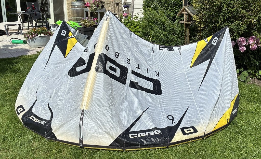 Core GTS 9m, Watersport en Boten, Kitesurfen, Gebruikt, 9 m², Geen board, Ophalen of Verzenden