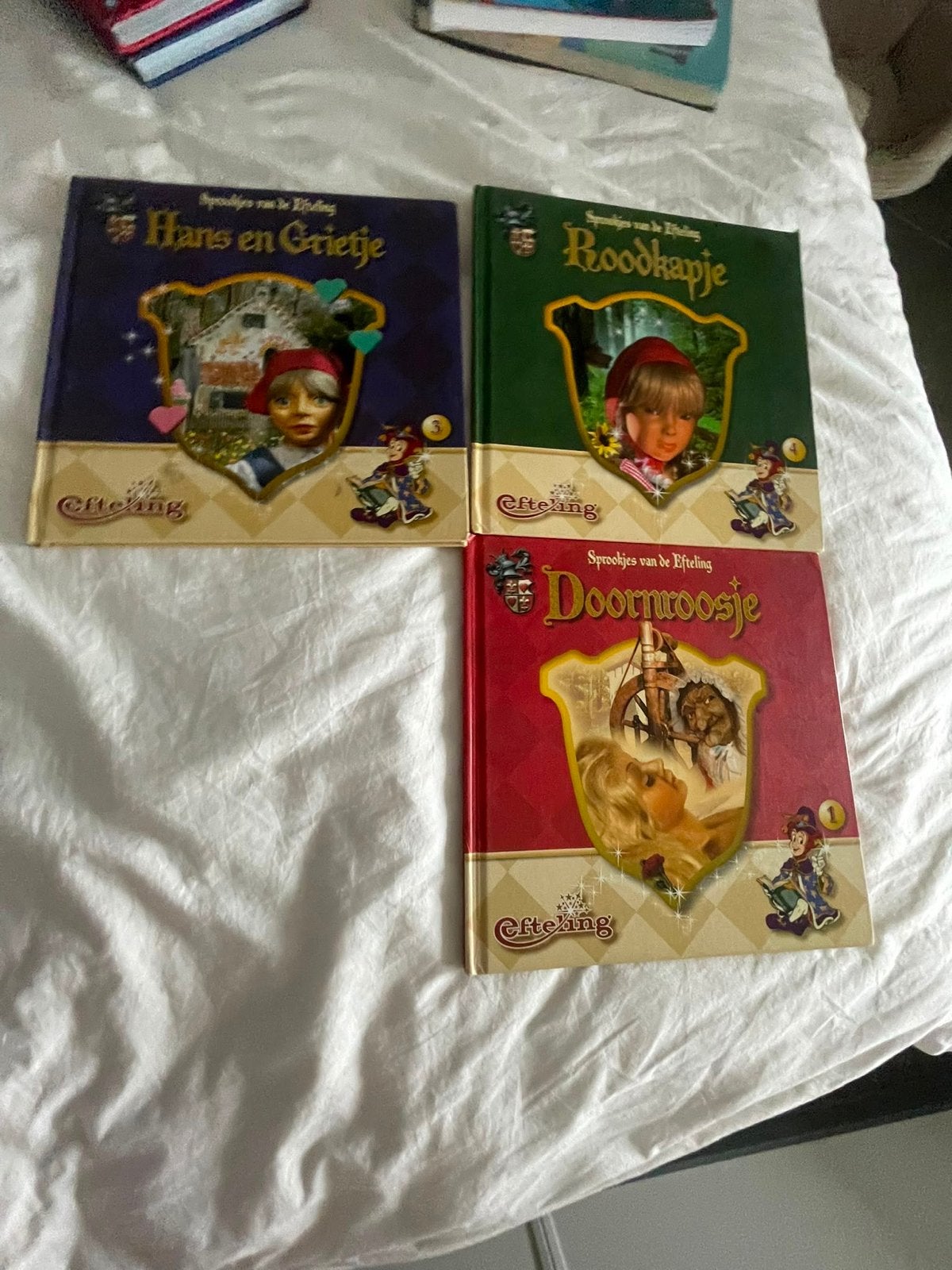 Sprookjes van de Efteling: Hans en Grietje, Roodkapje, Doorn, Boeken, Sprookjes en Fabels, Gelezen, Ophalen of Verzenden