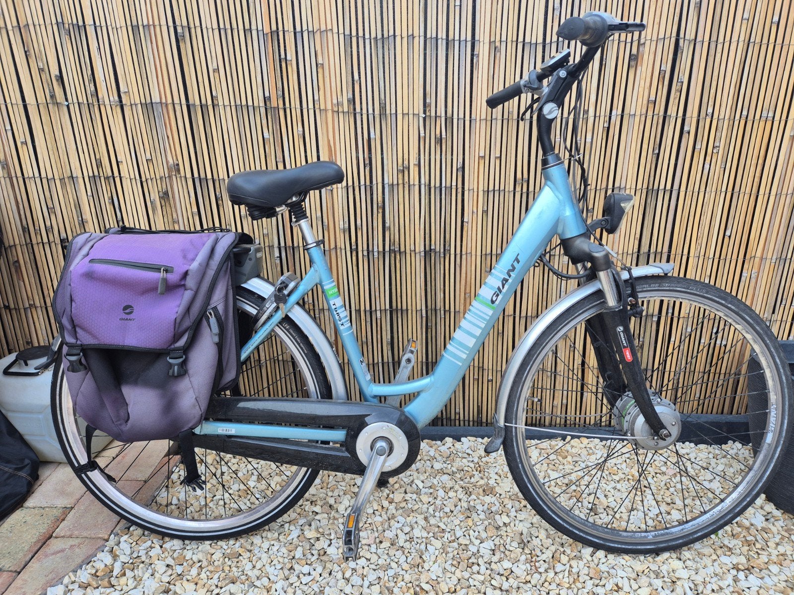 giant twist e-bike met 4 accu's en 2 opladers, 47 tot 51 cm, Ophalen, Gebruikt