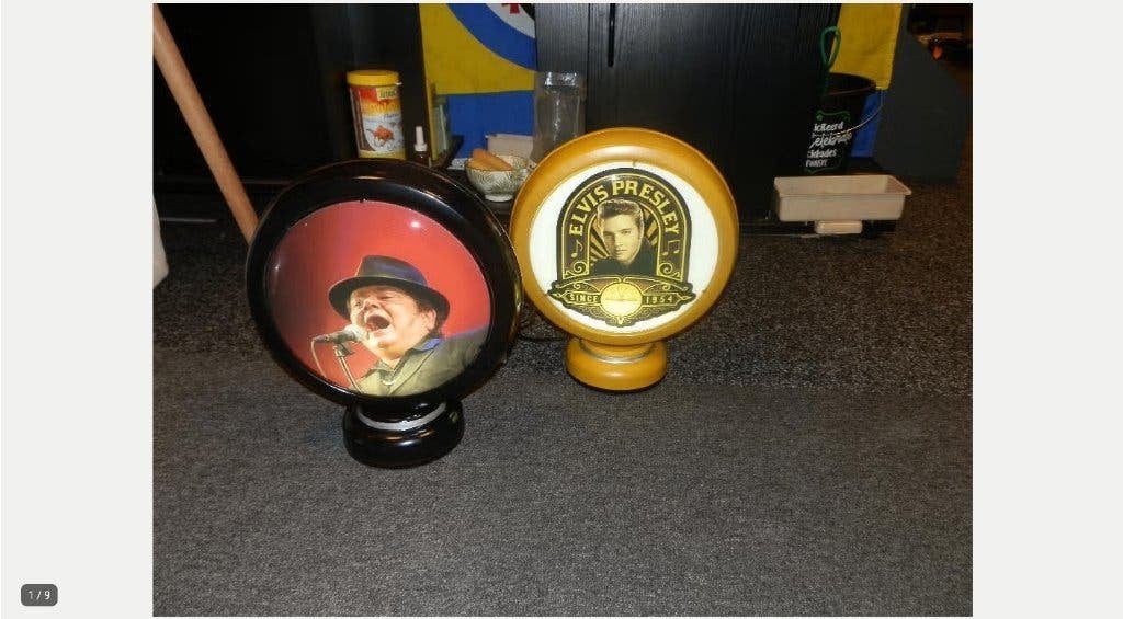 Lamp Amstel Hertog Jan Heineken Grolsch Elvis Presley Andre, Ophalen of Verzenden, Nieuw, Metaal, Minder dan 100 cm