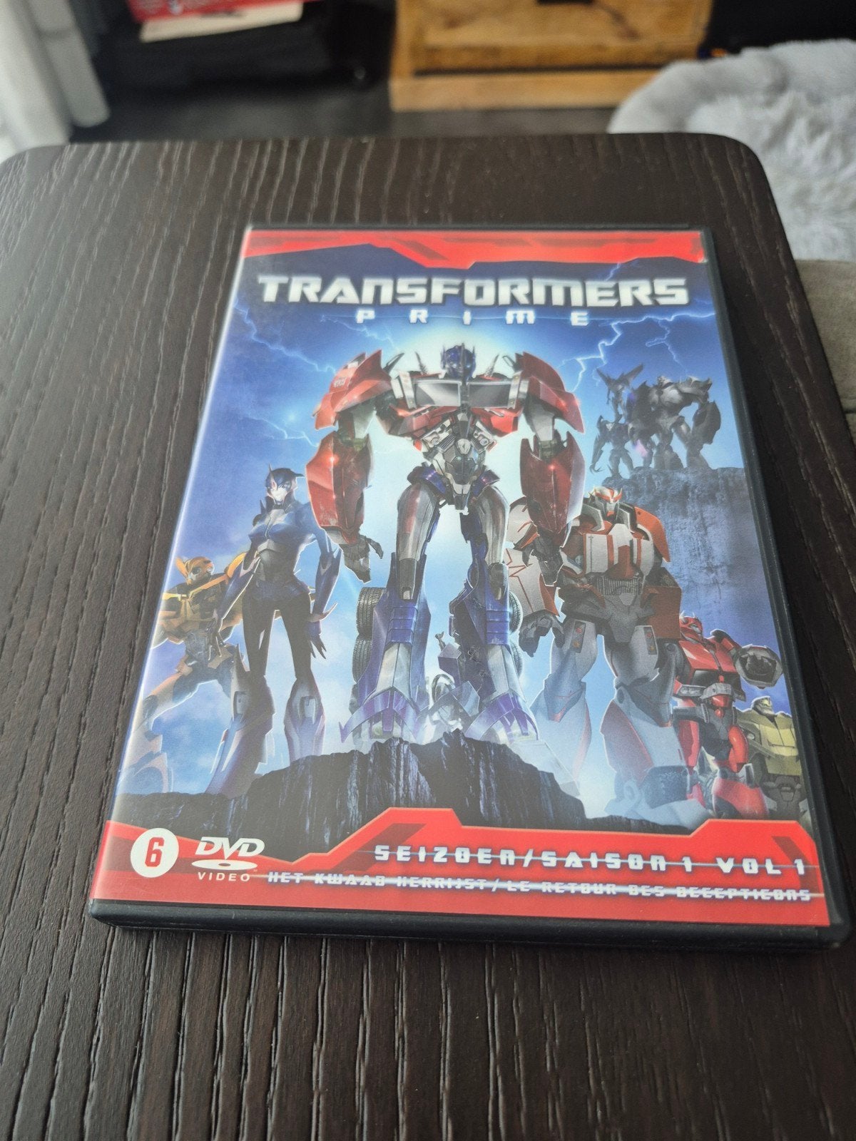 Transformers Prime Seizoen 1 Vol 1 DVD, Cd's en Dvd's, Gebruikt, Animatie, Amerikaans, Ophalen of Verzenden