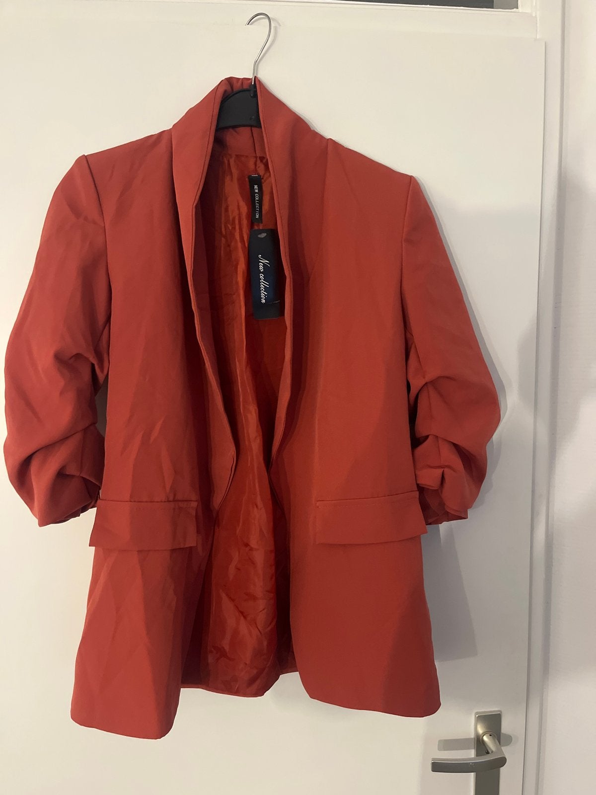 Maat s Nieuwe oranje blazer van New Collection, Verzenden, Nieuw, Maat 38/40 (M), Oranje