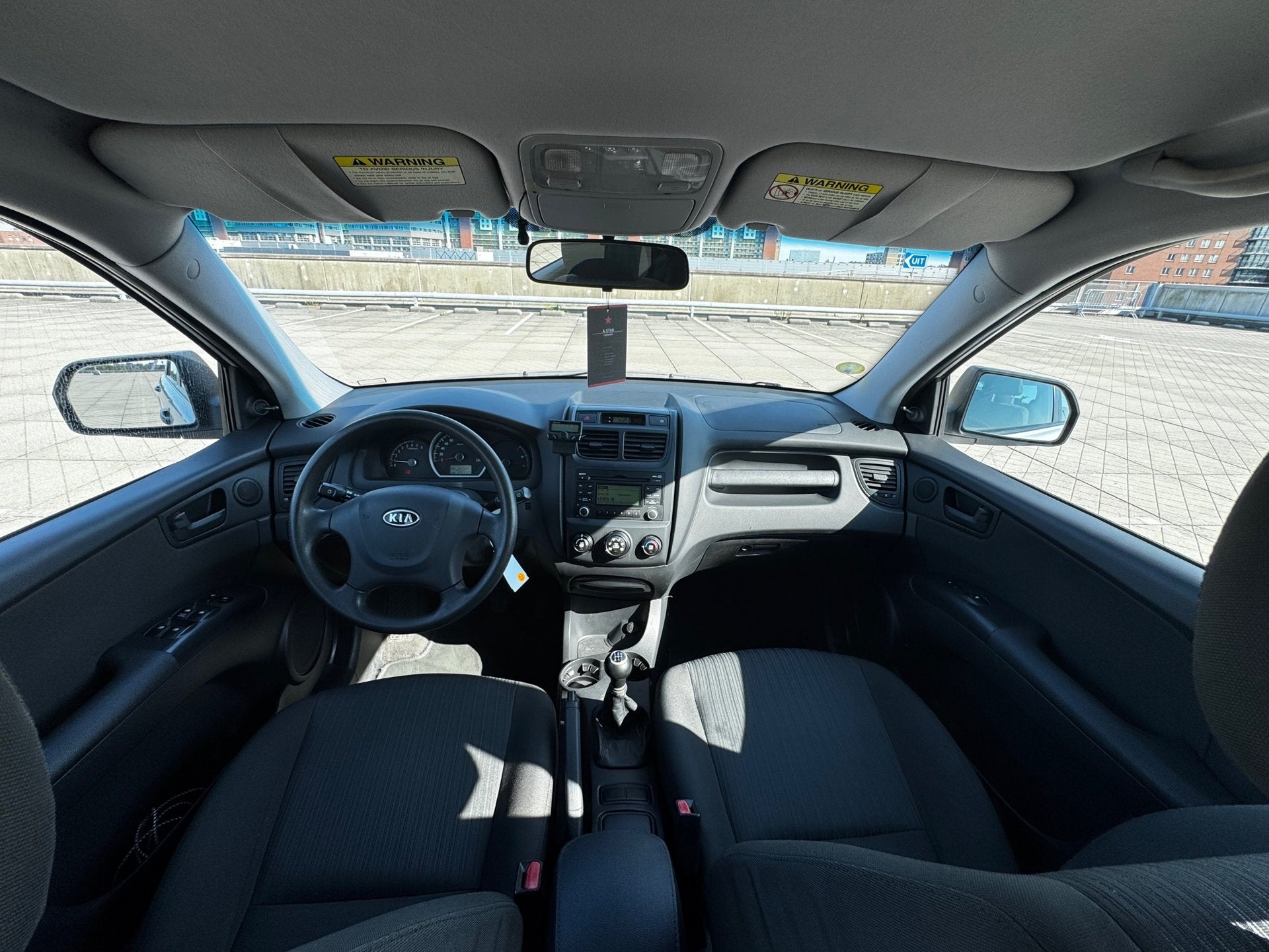 Kia Sportage 2.0 CVVT X-pect AIRCO PDC TREKHAAK, Auto's, Stof, Gebruikt, Zwart, 4 cilinders