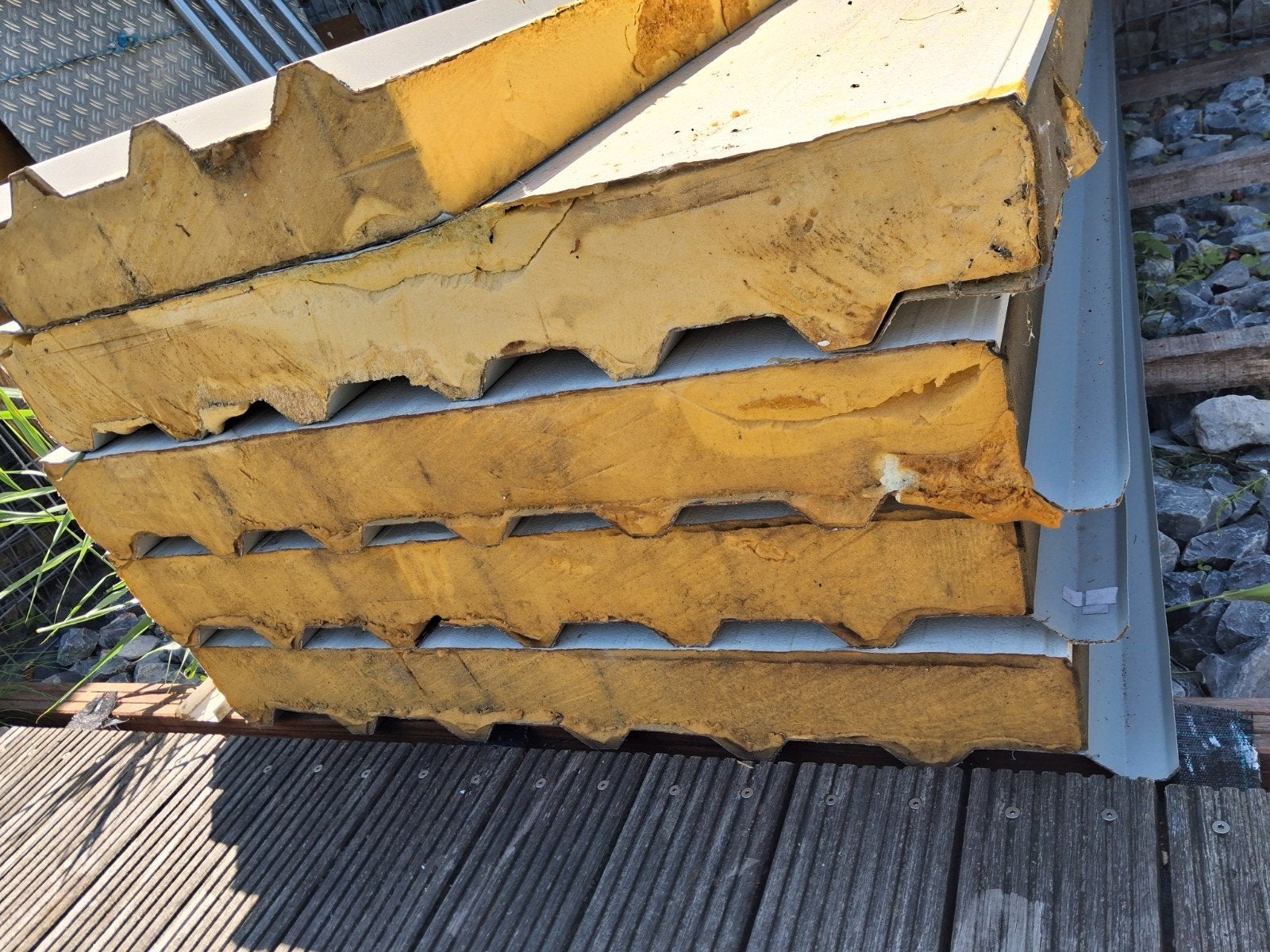 Damwand isolatie platen, Doe-het-zelf en Verbouw, Isolatie en Afdichting, Ophalen, Gebruikt, Hardschuim (Pir), 15 m² of meer