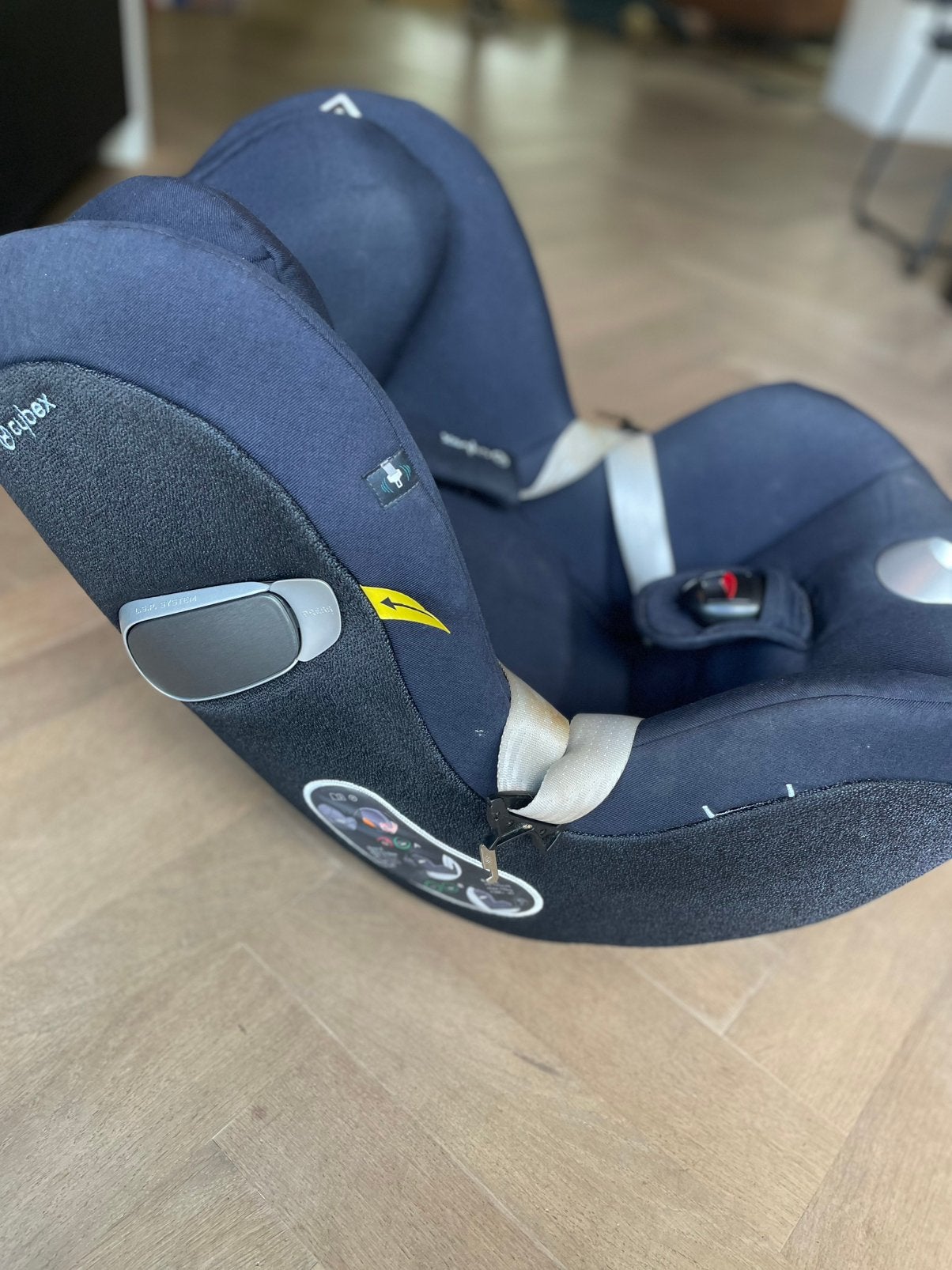 Cybex Sizona Z i-Size autostoel Navy Platinum, 9 t/m 18 kg, Zo goed als nieuw, Isofix, Ophalen