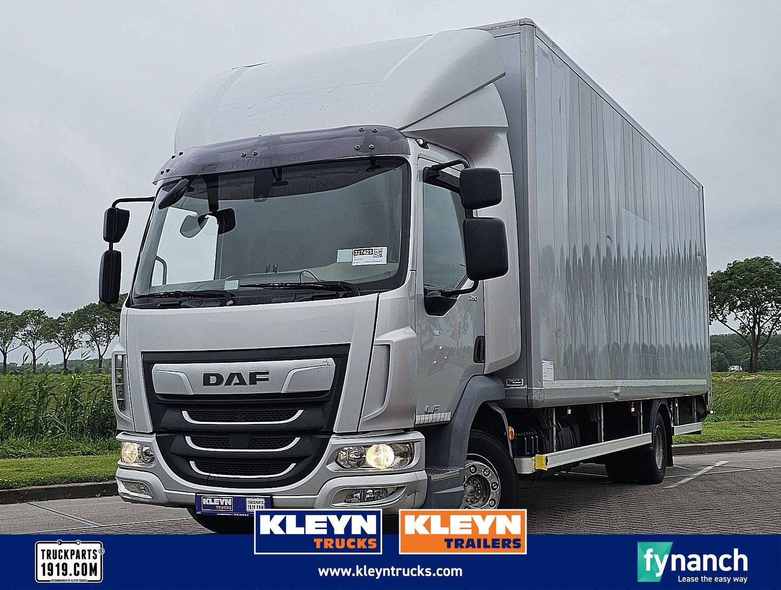 DAF LF 210 11.9t lift curtain r, Automaat, Elektrische buitenspiegels, Bedrijf, Diesel