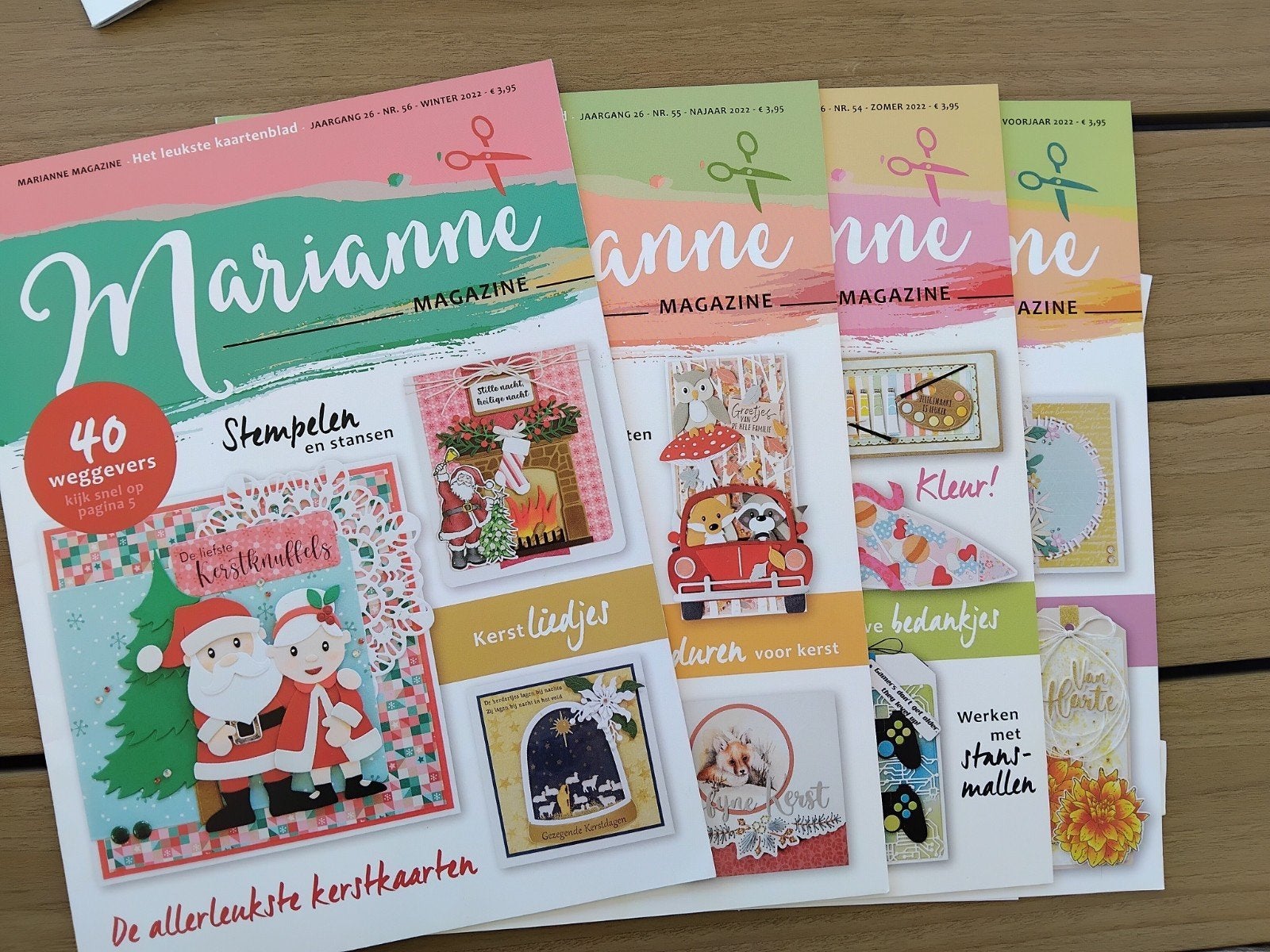Marianne Magazine complete jaargang 2022, Ophalen of Verzenden, Zo goed als nieuw, Overige typen