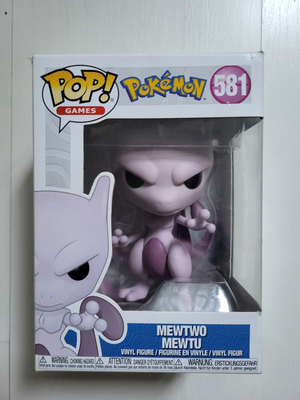 Funko Pop! Pokémon Mewtwo #581 - Nieuw in doos, Ophalen, Nieuw