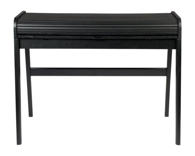 Zuiver Barbier Secretaire Bureau Zwart - Zo goed als nieuw, Huis en Inrichting, Ophalen, Hout, Secretaire, Zo goed als nieuw
