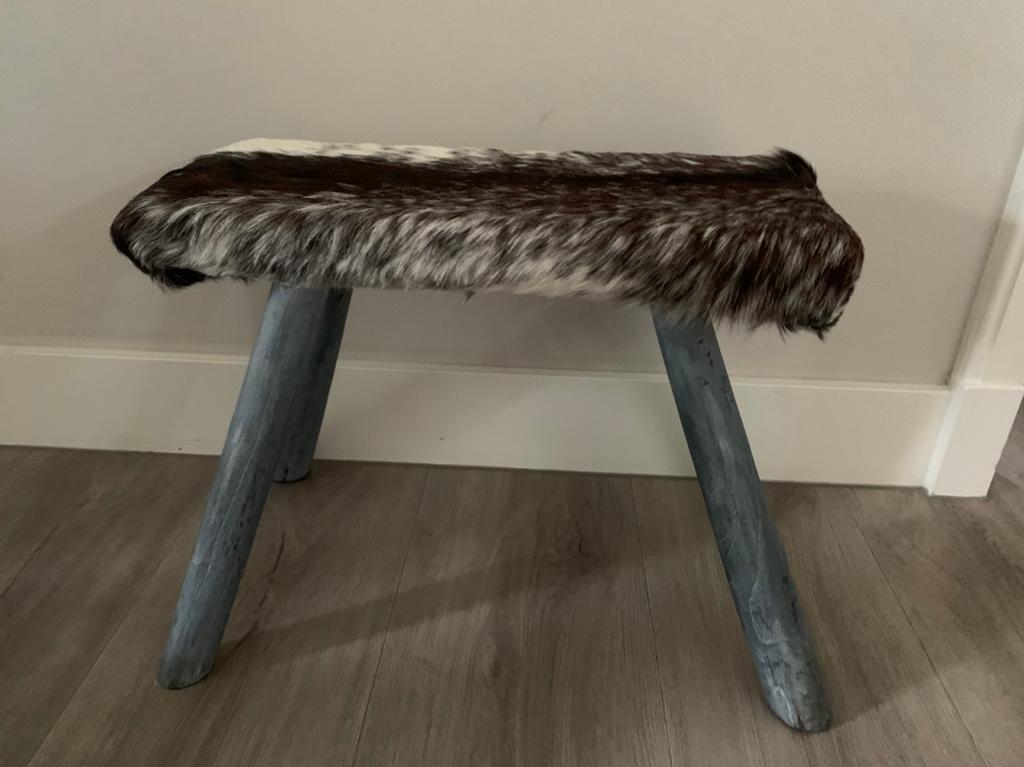 Decoratieve kruk met mooie huid, Huis en Inrichting, Woonaccessoires | Vazen, Ophalen of Verzenden, Overige kleuren, Overige materialen