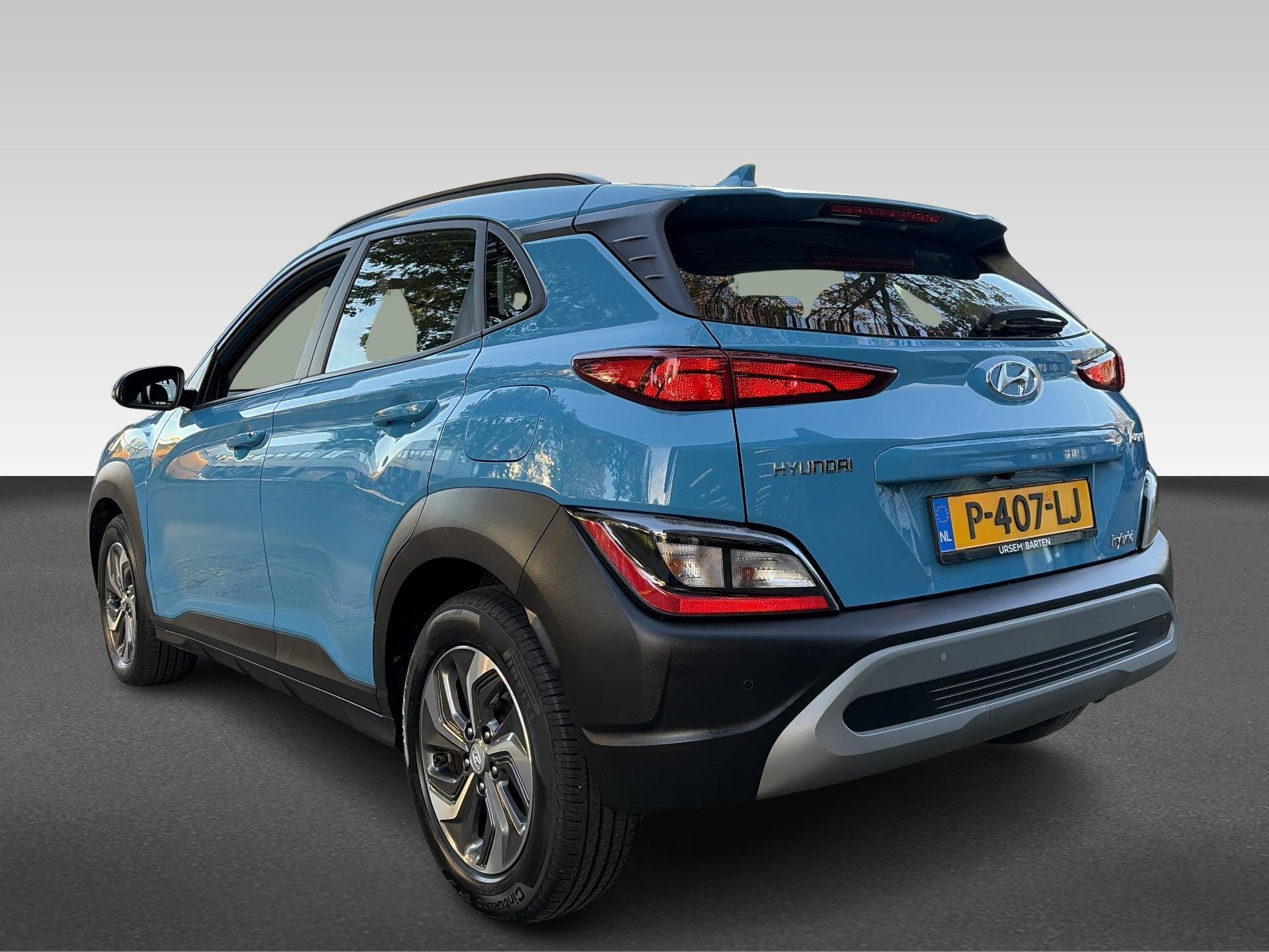Hyundai KONA 1.6 GDI HEV Comfort, Auto's, Gebruikt, Euro 6, Blauw, 75 €/maand