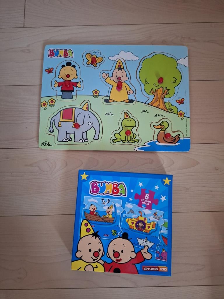 Bumba puzzels, nieuw, Kinderen en Baby's, Speelgoed | Kinderpuzzels, Ophalen of Verzenden, Minder dan 10 stukjes, 6 maanden tot 2 jaar