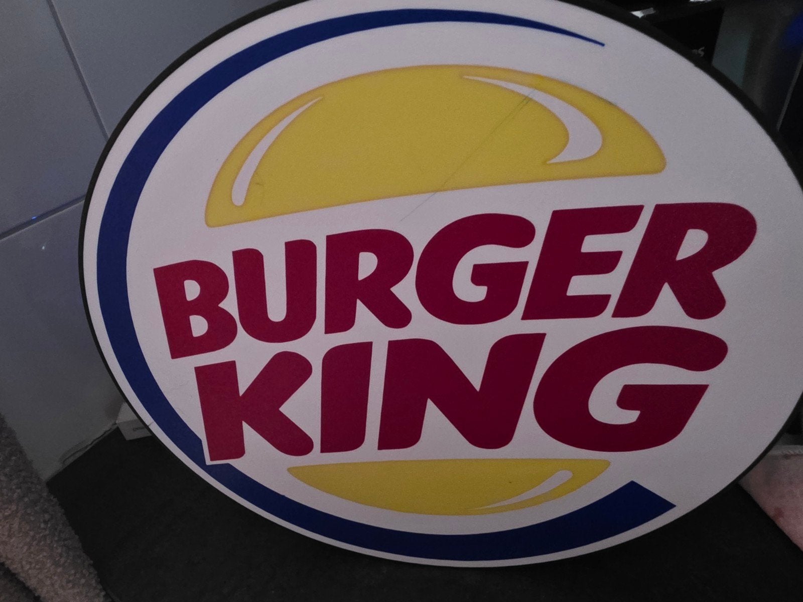 Burger King Lichtbak, Verzamelen, Ophalen of Verzenden, Lichtbak of (neon) lamp
