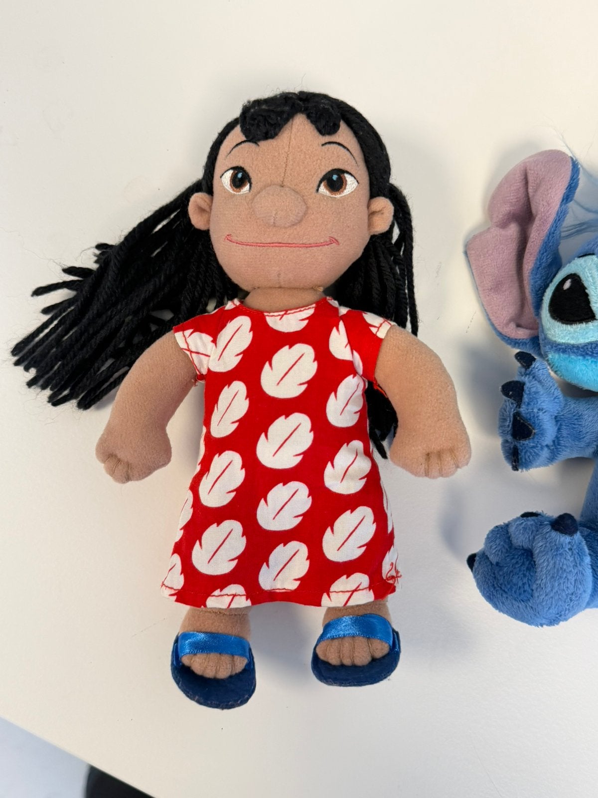 Disney Lilo & Stitch Knuffels Vintage Hasbro 2 Stuks 2000, Verzamelen, D, Ophalen of Verzenden, Zo goed als nieuw, D