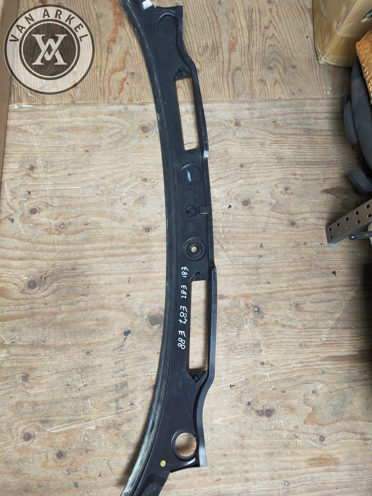 Bmw e81 e82 e87 e88 parafan plaat, Auto-onderdelen, Ruiten en Toebehoren, BMW, Gebruikt, Ophalen of Verzenden