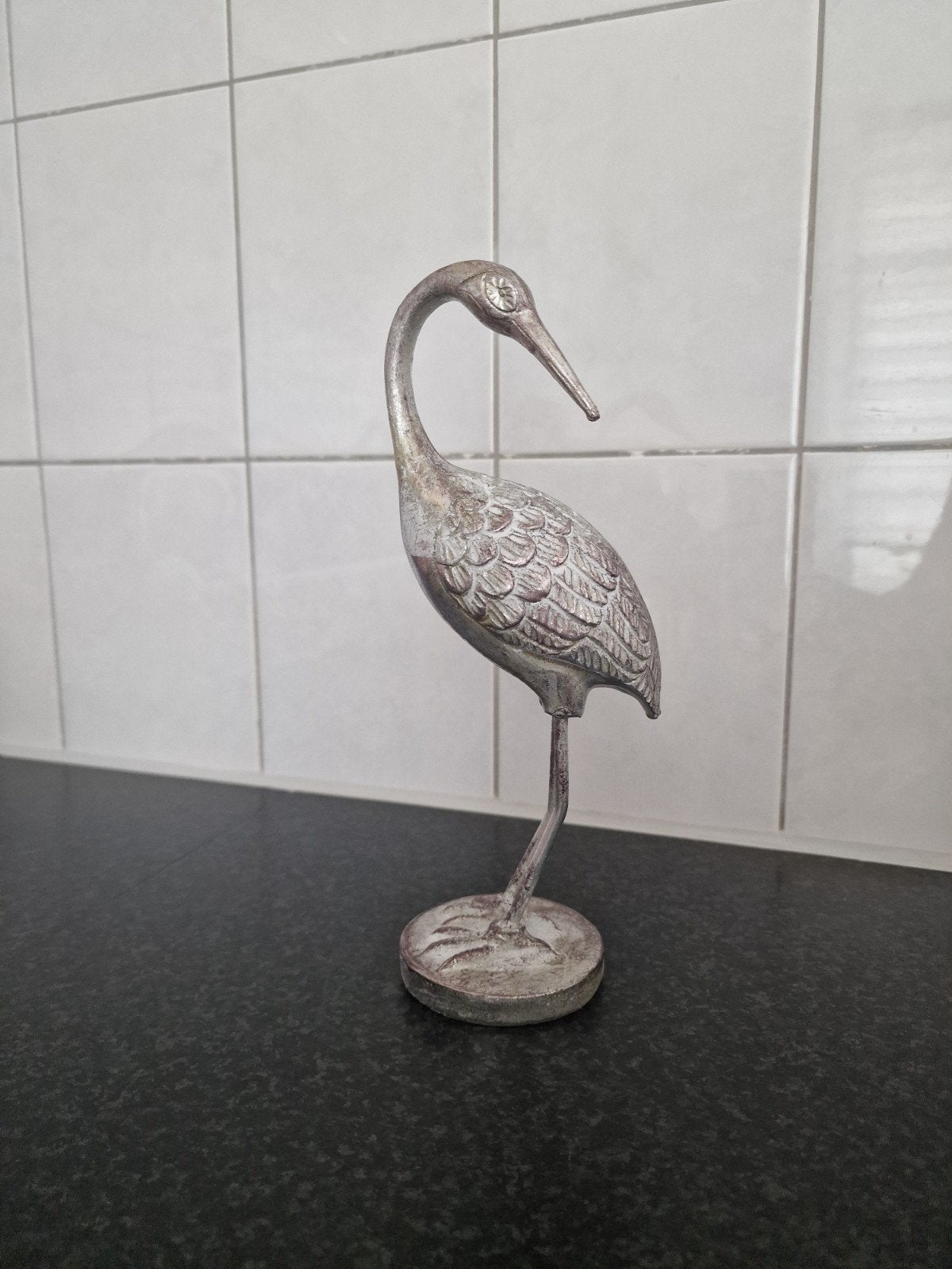 Decoratief Kraanvogel Beeldje, Ophalen