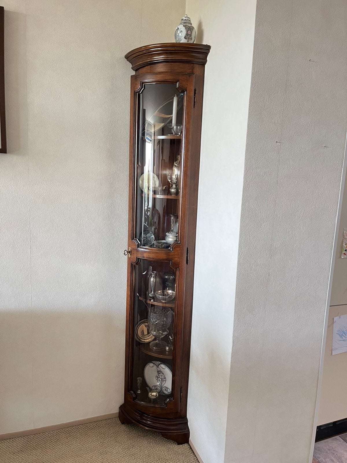 Selva hoekvitrine, Ophalen, 200 cm of meer, 50 tot 100 cm, Zo goed als nieuw