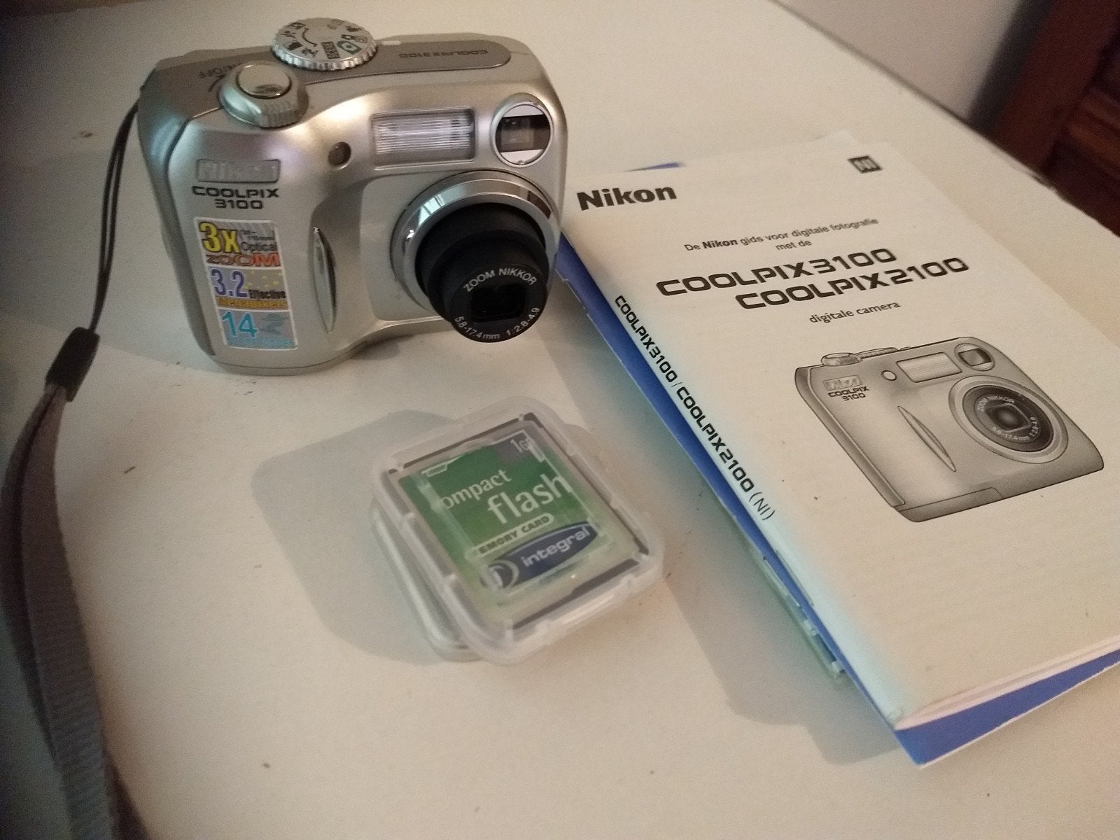 Goede Nikon Coolpix 3100 Digitale Fotocamera, Ophalen, Zo goed als nieuw, Compactcamera, Nikon