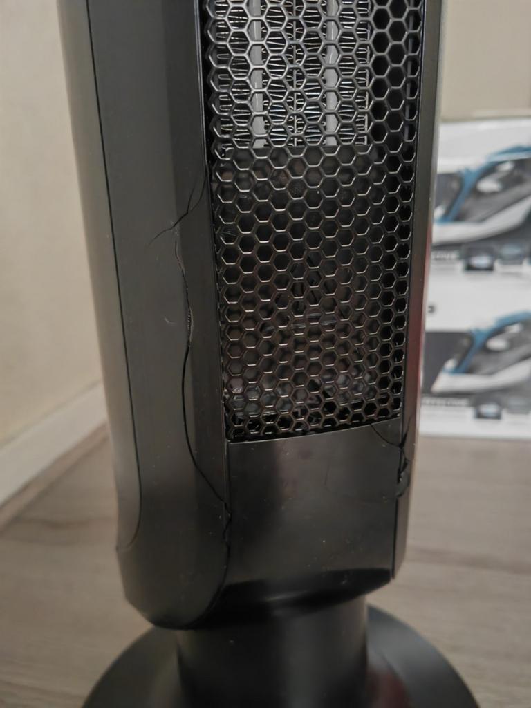 Rowenta Intense Comfort Hot - Torenventilator/Kachel met lic, Gebruikt, Minder dan 60 m³, 3 snelheden of meer, Ophalen of Verzenden