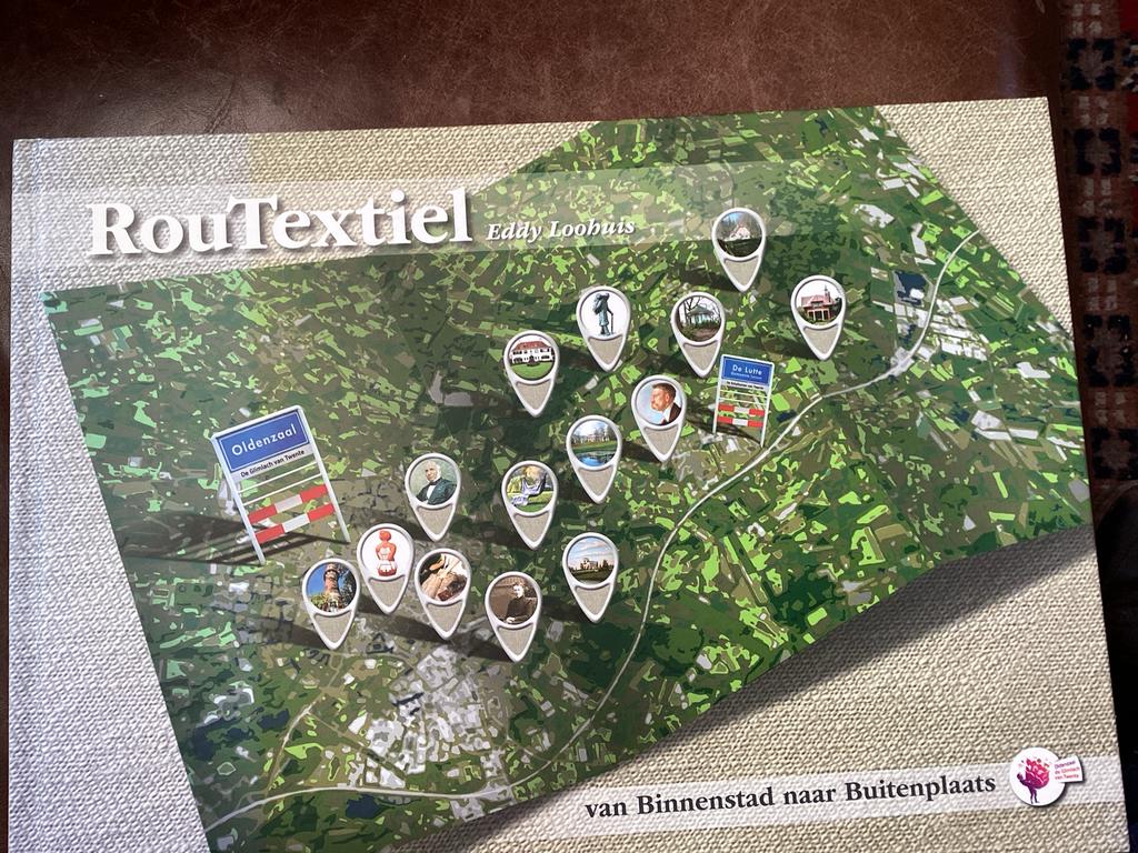 RouTextiel Eddy Loohuis - Van Binnenstad naar Buitenplaats, Ophalen of Verzenden, 20e eeuw of later, Zo goed als nieuw