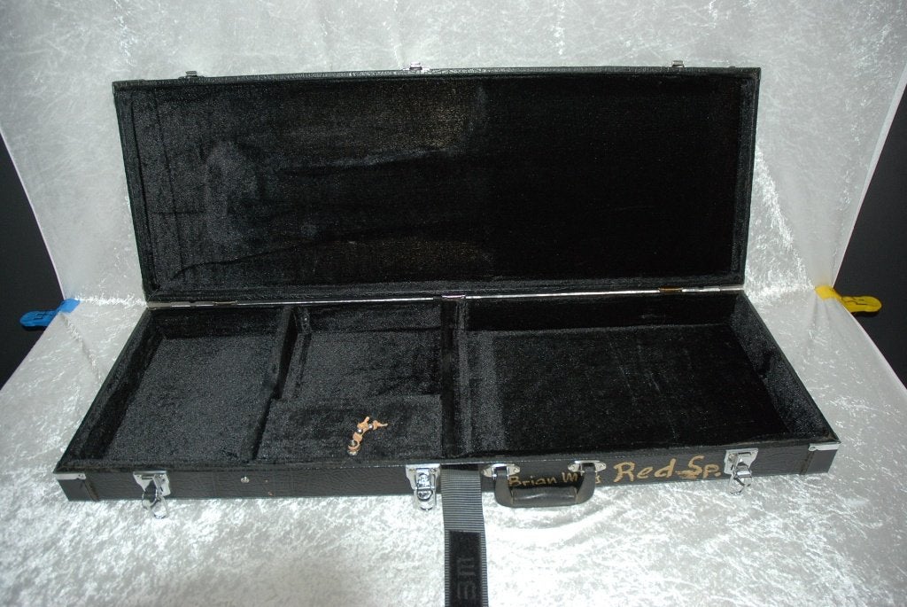 Hardcase voor elektrische gitaar zwart   <25251862>, Gebruikt, ., Ophalen of Verzenden, .