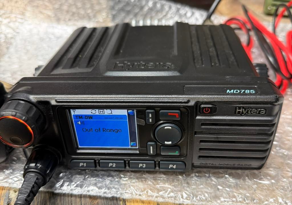 Gloednieuwe Hytera MD785 zend/ontvanger UHF DMR, Ophalen of Verzenden, Zo goed als nieuw, Ontvanger