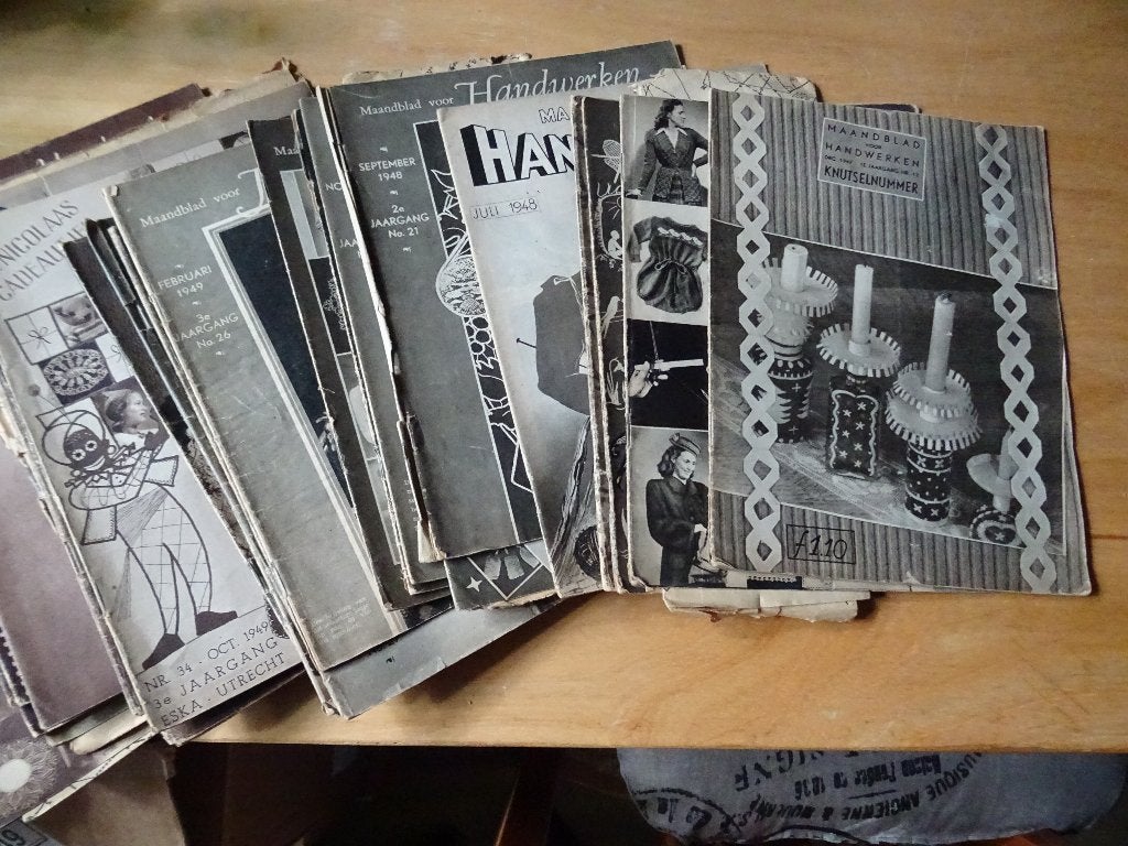 Maandblad voor handwerken, Ophalen of Verzenden, Gebruikt, Overige typen