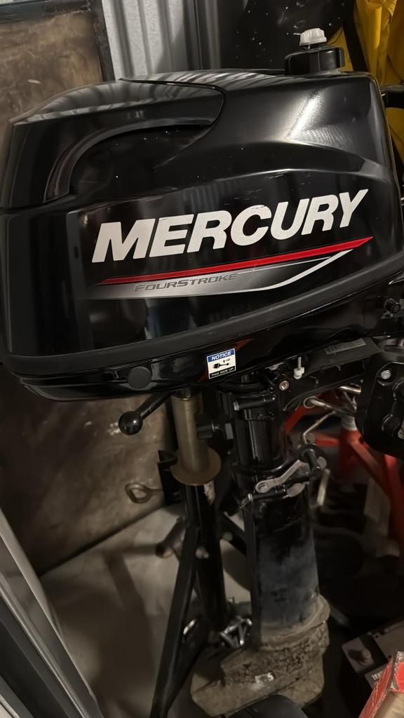 Mercury buitenboordmotor 6 PK, Ophalen, 5 tot 10 pk, Nieuw, Buitenboordmotor