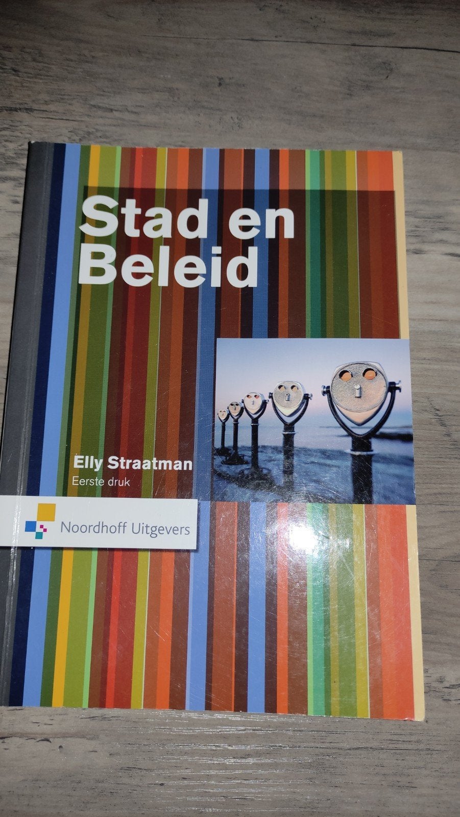 Stad en beleid Elly Straatman studieboek, Ophalen of Verzenden