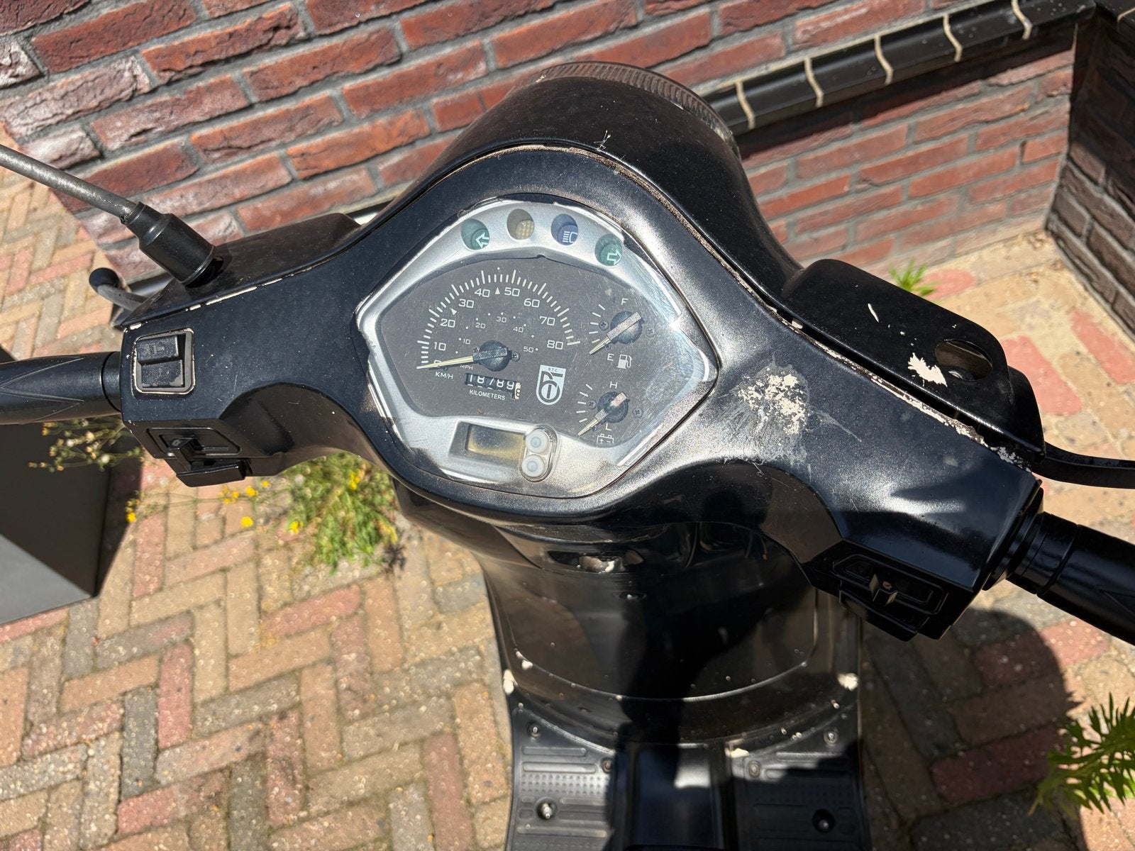 Scooter voor onderdelen- Riva BTC Scooter 50cc, Ophalen of Verzenden, Gebruikt, Frame, Overige merken