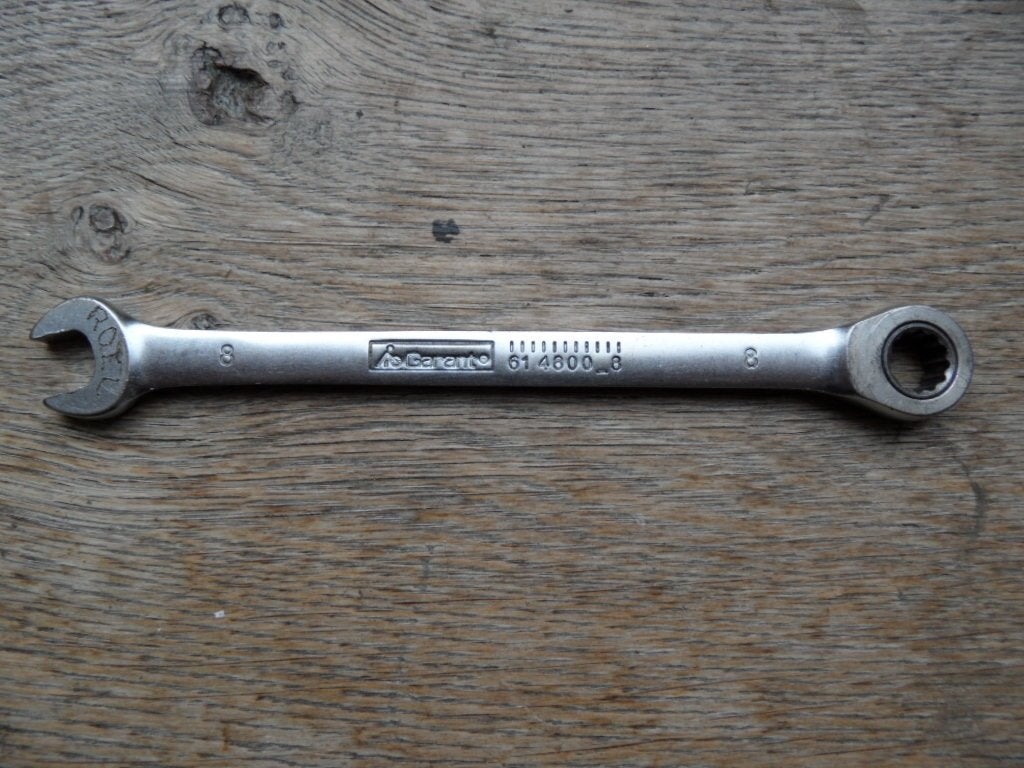Garant 614800 ringratelsleutel 8 11, Ophalen of Verzenden, Gebruikt