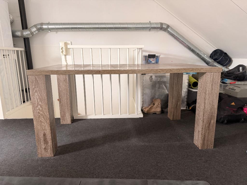 Eettafel, Ophalen, Gebruikt, 50 tot 100 cm, 150 tot 200 cm