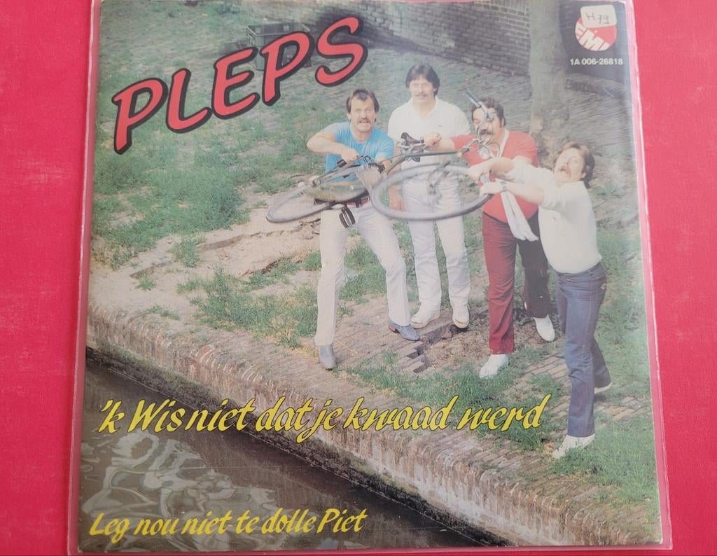 Pleps - Ik wist niet dat je kwaad werd., Ophalen, Zo goed als nieuw, Overige formaten, Levenslied of Smartlap