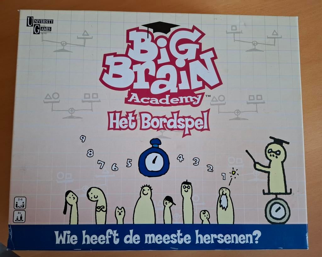 Big Brain Academy - Het Bordspel, Ophalen of Verzenden, University Games