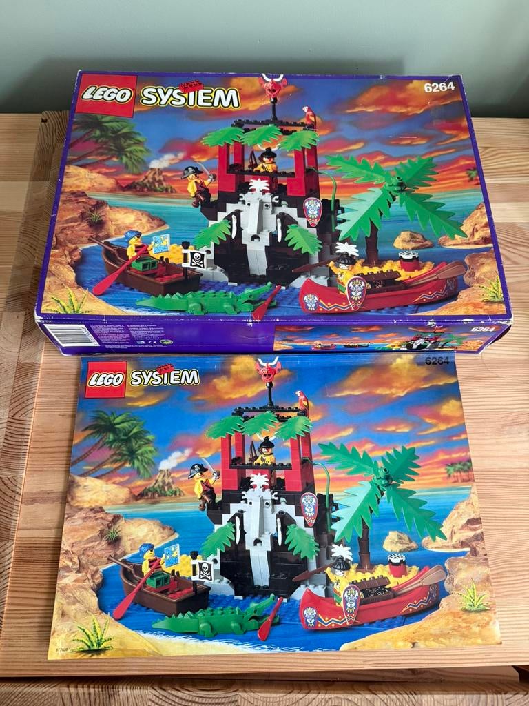 Lego 6264 Forbidden Cove - Compleet met doos en handleiding, Kinderen en Baby's, Speelgoed | Duplo en Lego, Ophalen of Verzenden