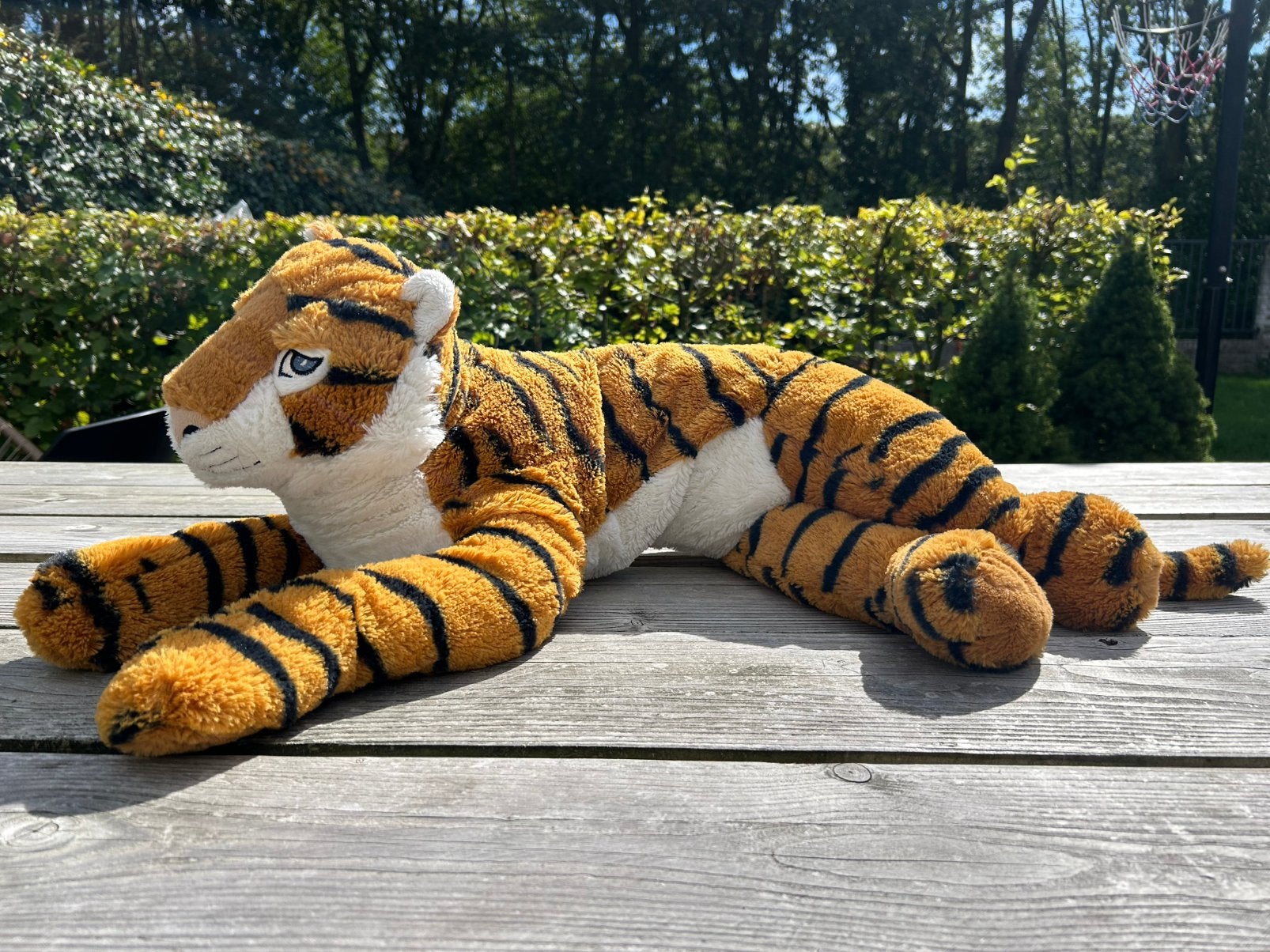 Ikea DJUNGELSKOG Pluchen speelgoed, tijger, Ophalen, Gebruikt, Tijger