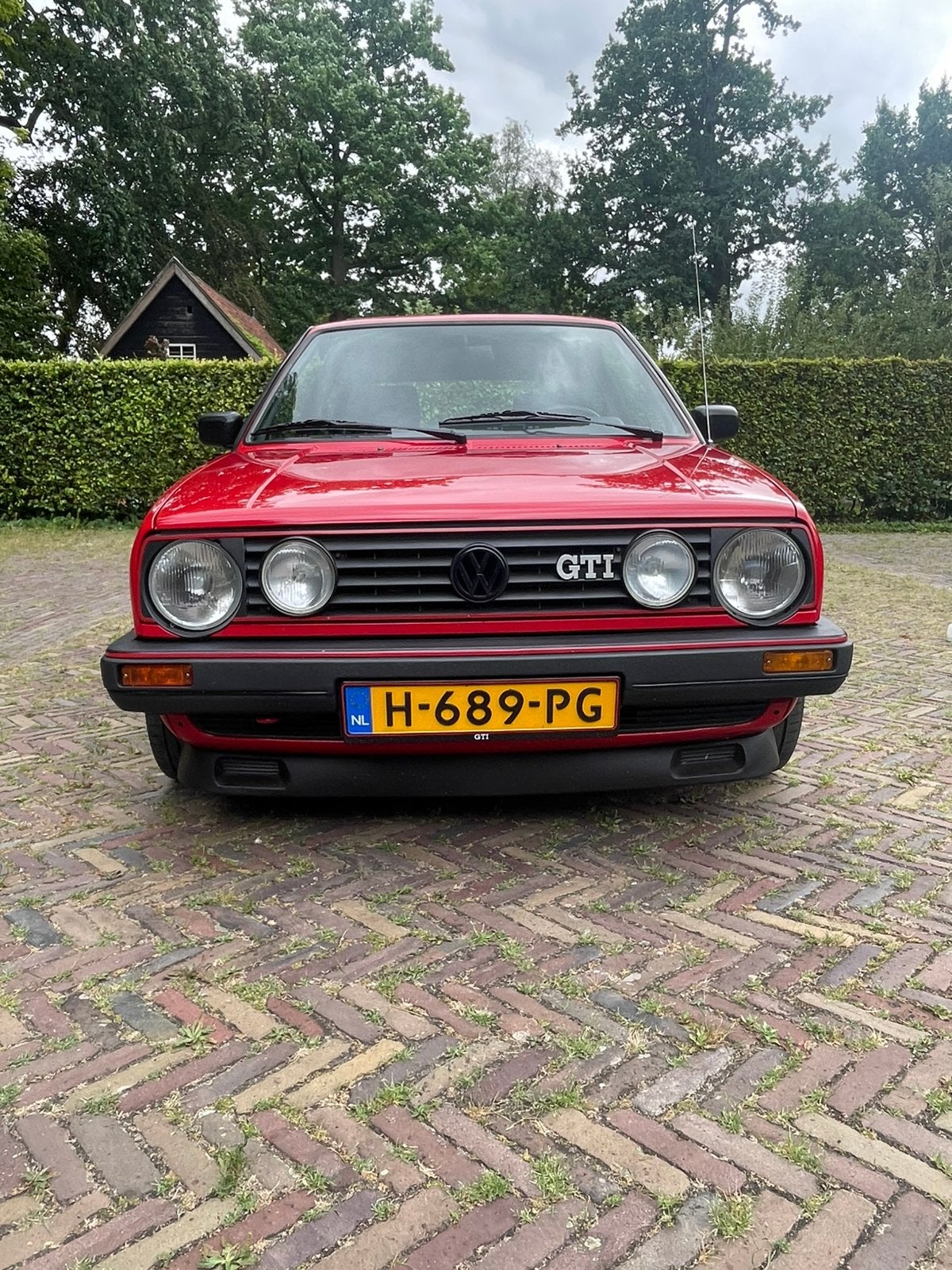 Volkswagen gti mk2 1988 Rood, Voorwielaandrijving, 4 cilinders, 1200 kg, Handgeschakeld