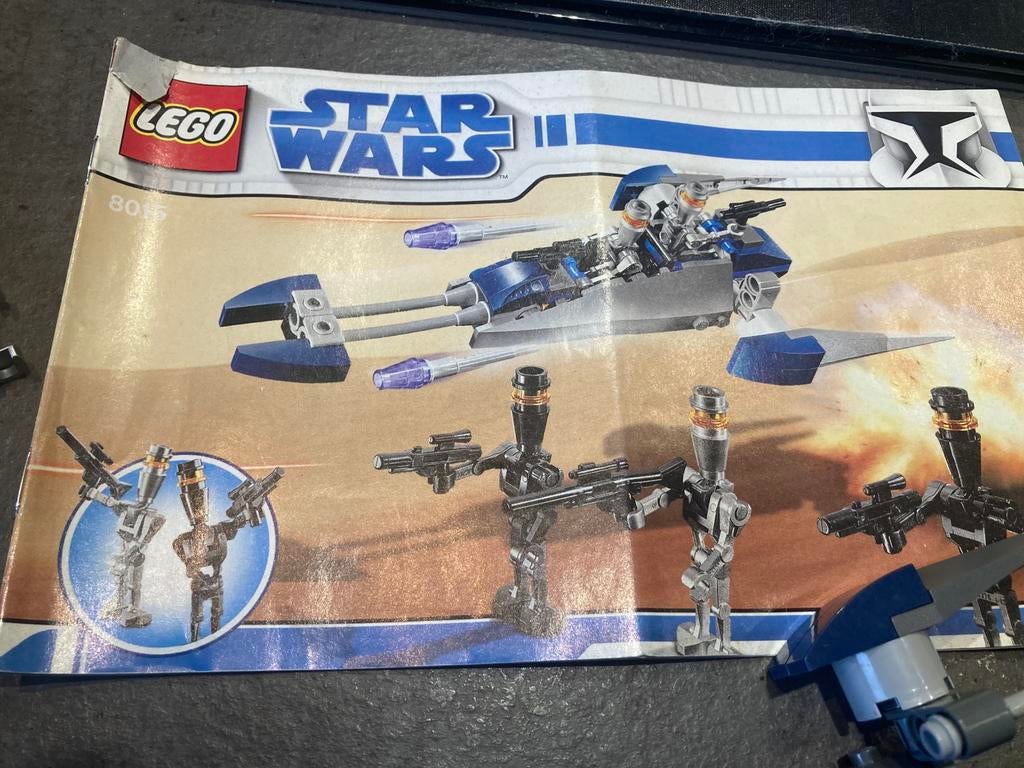 Lego star wars 8015 Assassin Droids Battle Pack, Gebruikt, Star Wars, Lego, Ophalen of Verzenden