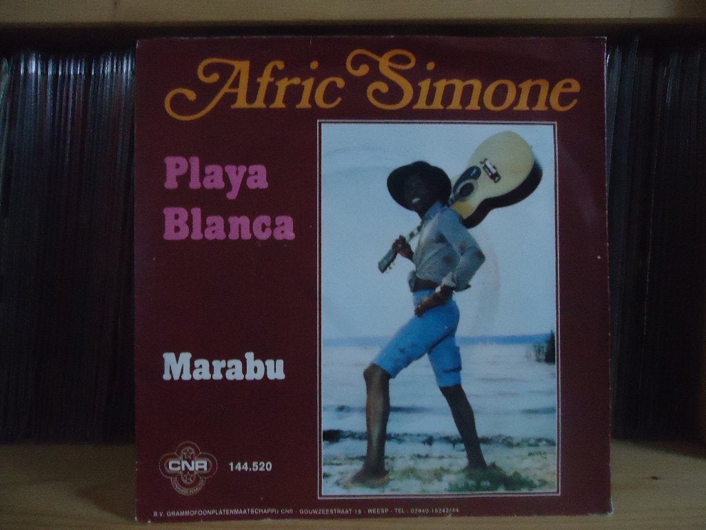 7" Single Afric Simone - Playa Blanca / Marabu, Gebruikt, 7 inch, Ophalen of Verzenden, Pop