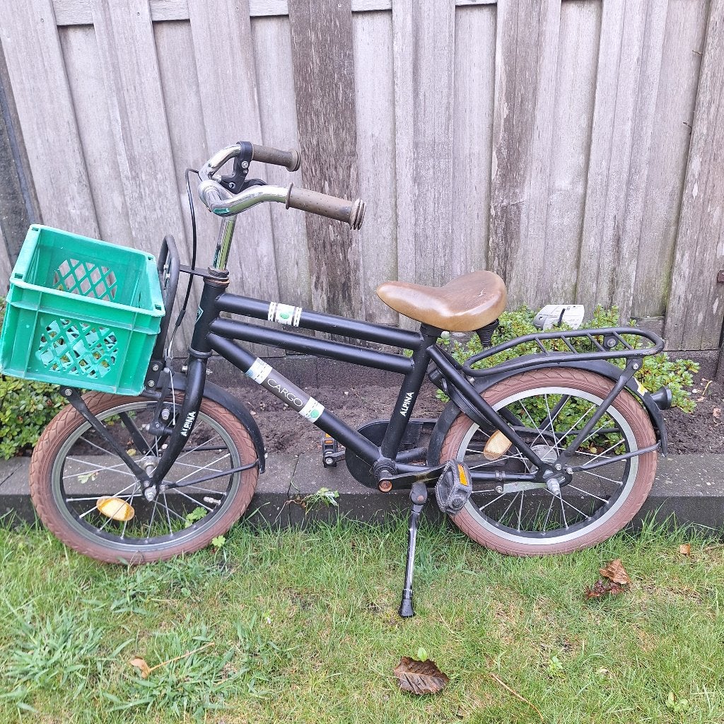 Jongensfiets, Ophalen, Terugtraprem, Gebruikt, Alpina