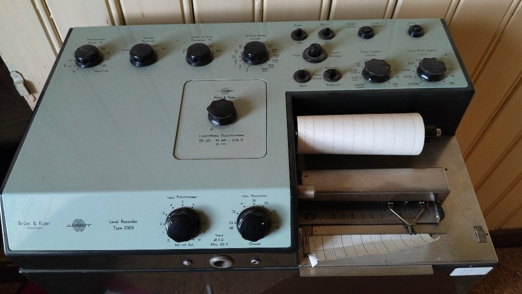 Brüel & Kjær Level Recorder Type 2305, Ophalen, Gebruikt, Geluid