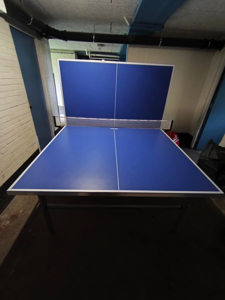 Kettler Topstar Tafeltennistafel - Inklapbaar & Verrijdbaar, Ophalen of Verzenden, Zo goed als nieuw, Tafel Indoor, Verrijdbaar