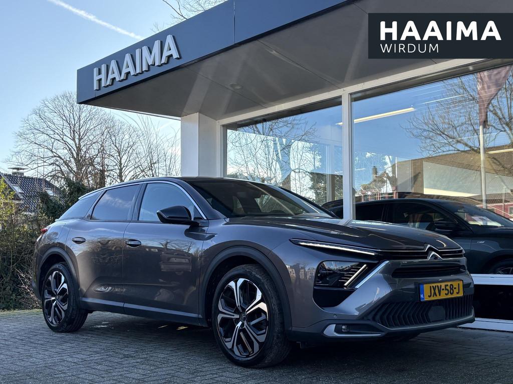 Citroen C5 X 1.6T Automaat Shine | PHC Vering | Lederen bekl, 1442 kg, 15 km/l, Gebruikt, 4 cilinders