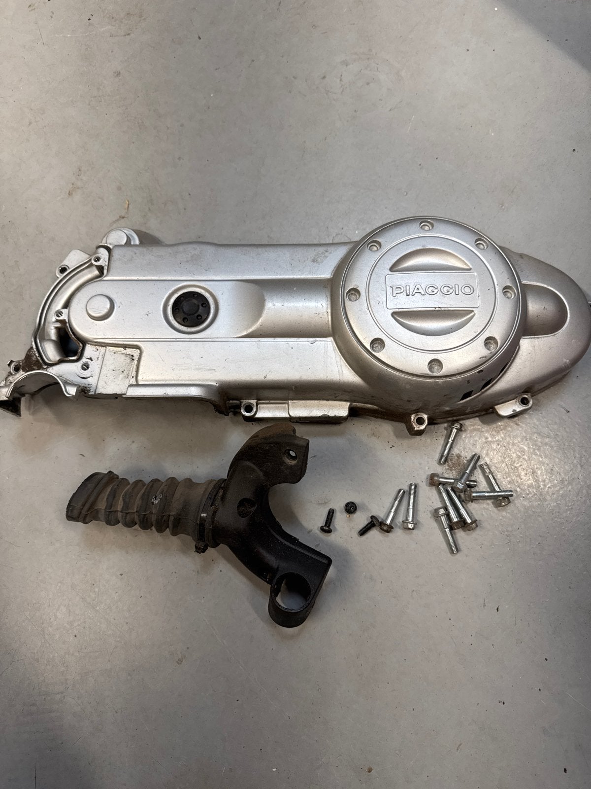 Piaggio Vespa carterkap met boutje, Ophalen of Verzenden, Gebruikt, Overige typen, Piaggio