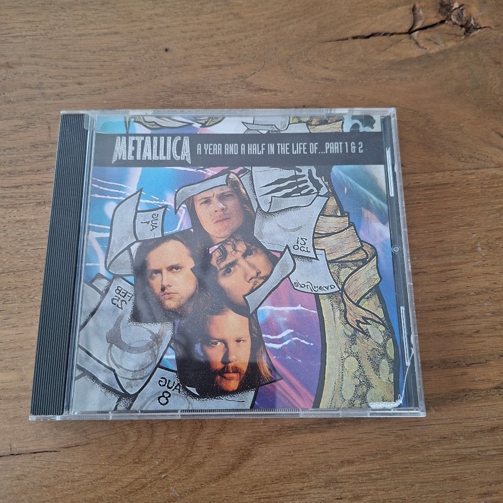 Metallica A Year And A Half In The Life Of.... Part 1&2 DVD, Alle leeftijden, Ophalen of Verzenden, Zo goed als nieuw