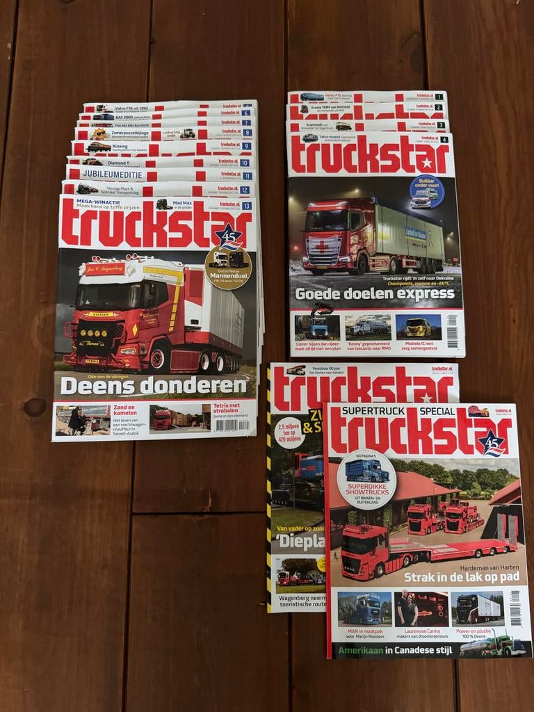 Verzameling Truckstar - nieuw - (niet gelezen) 25/26, Boeken, Tijdschriften en Kranten, Ophalen of Verzenden, Nieuw, Overige typen