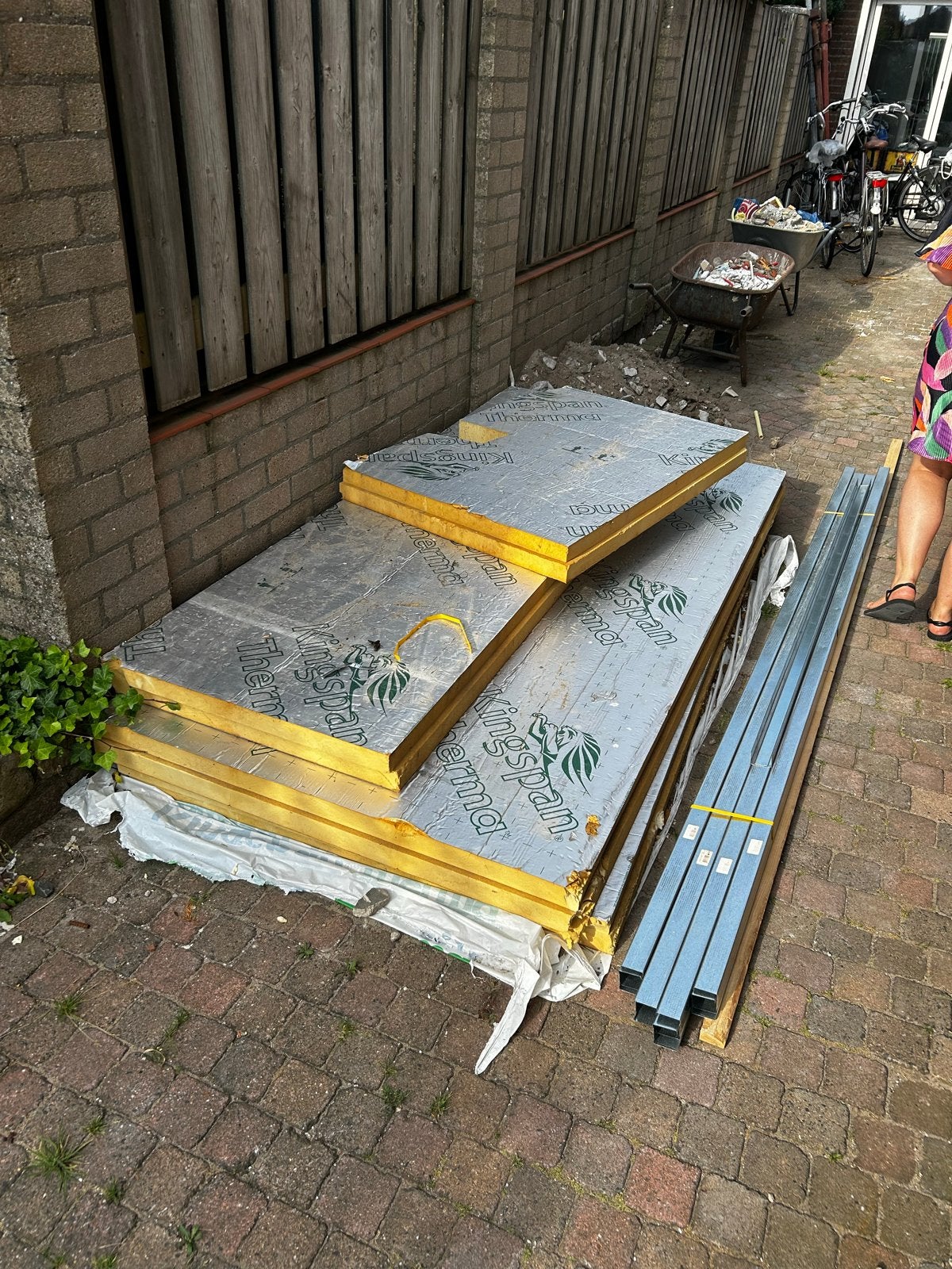 PIR isolatieplaten B-keus 100mm dik, ca. 7m2, Ophalen, Gebruikt, 5 tot 10 m², Hardschuim (Pir)