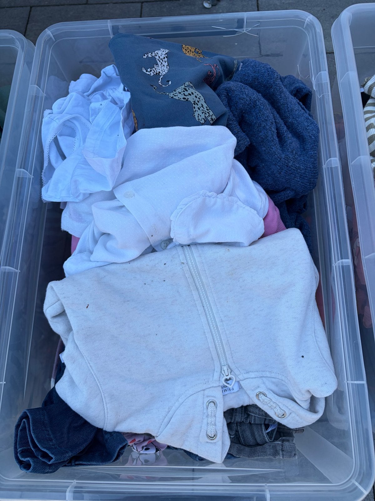 Grote kledingbox voor baby/kind - diverse maten, Ophalen, Gebruikt, Overige maten
